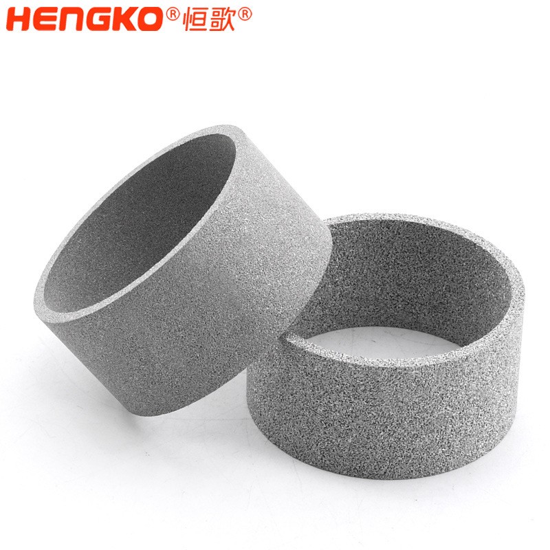 粉末燒結多孔不銹鋼濾管,易清洗壽命長不銹鋼氮氣環(huán)