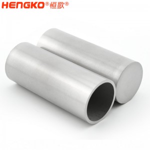 多孔不銹鋼濾管_高孔隙率燒結金屬過濾管