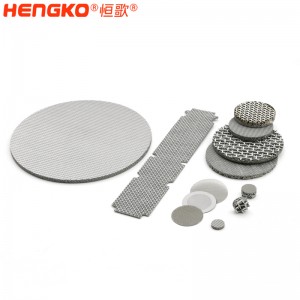 飲料澄清粉塵分離過(guò)濾不銹鋼燒結(jié)網(wǎng)濾芯